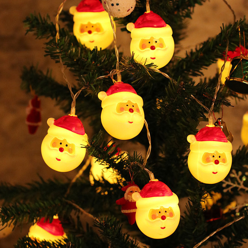 Snowman string lights Christmas decoration lights