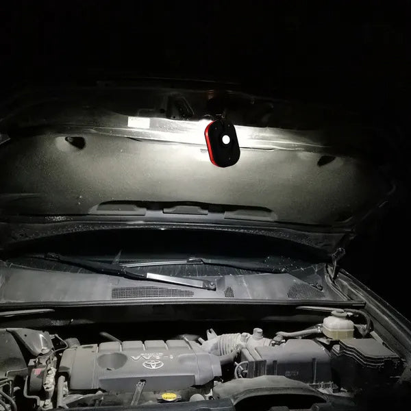 Portable Magnetic Flashlight With Hook