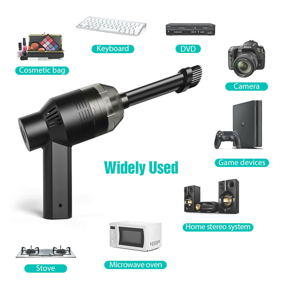 USB Keyboard Cordless Vacuum