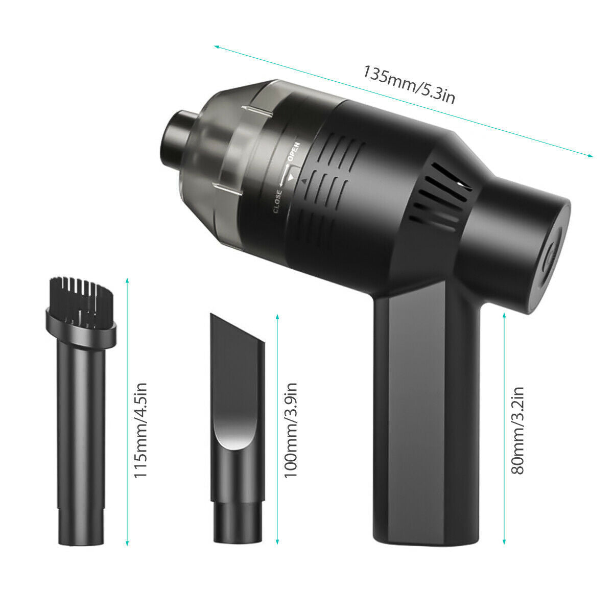 USB Keyboard Cordless Vacuum