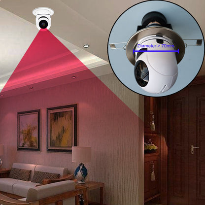 Bulb Shaking Head Machine Wireless WIFI Camera