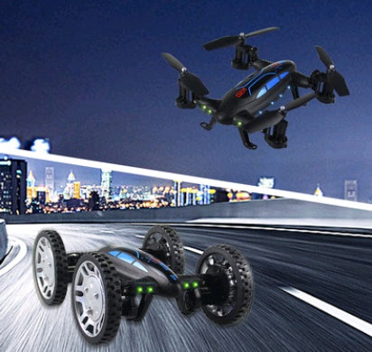 2 in 1 Flying Car 2.4G RC Quadcopter Drone