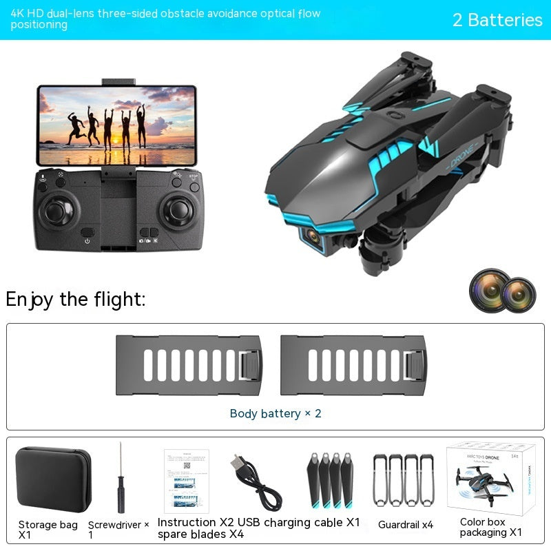 UAV 4K HD Aerial Photography Optical Flow Positioning Drone Camera