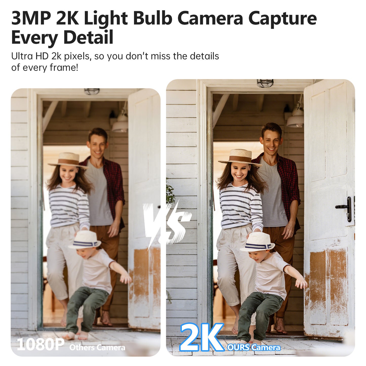 360 Degree HD 3MP Wifi Camera