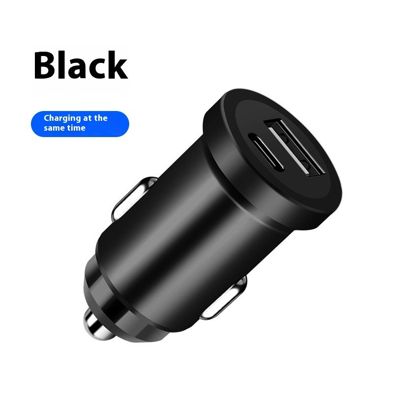 Mini Metal Car Phone Charger