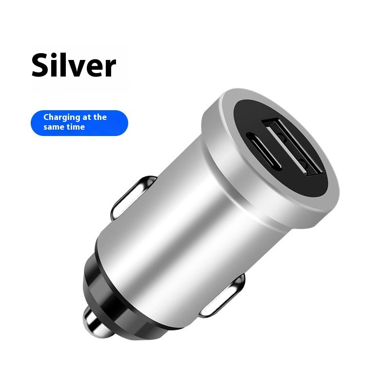 Mini Metal Car Phone Charger