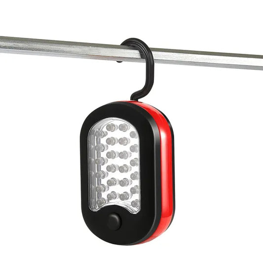 Portable Magnetic Flashlight With Hook