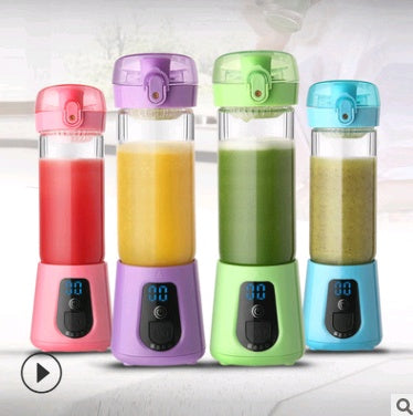 Mini electric juice cup glass portable juicer