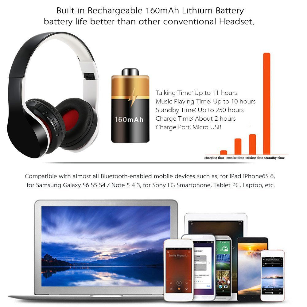 Foldable Waterproof Referee Mobile Bluetooth Earphone