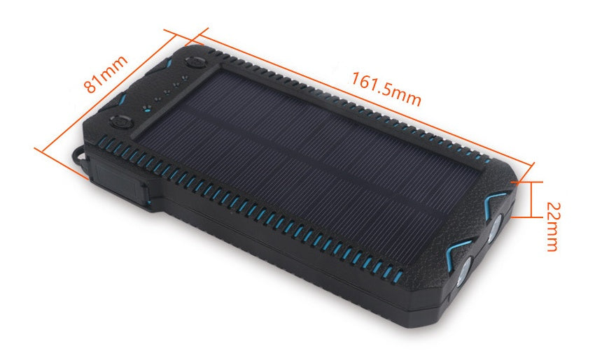 Plastic shell Solar Power Bank