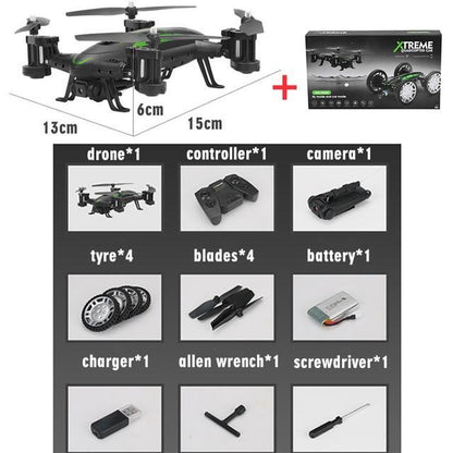 2 in 1 Flying Car 2.4G RC Quadcopter Drone