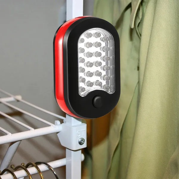 Portable Magnetic Flashlight With Hook