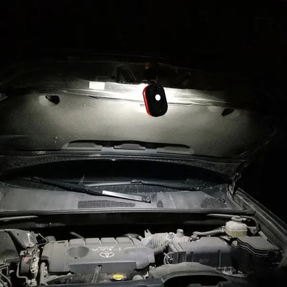 Portable Magnetic Flashlight With Hook