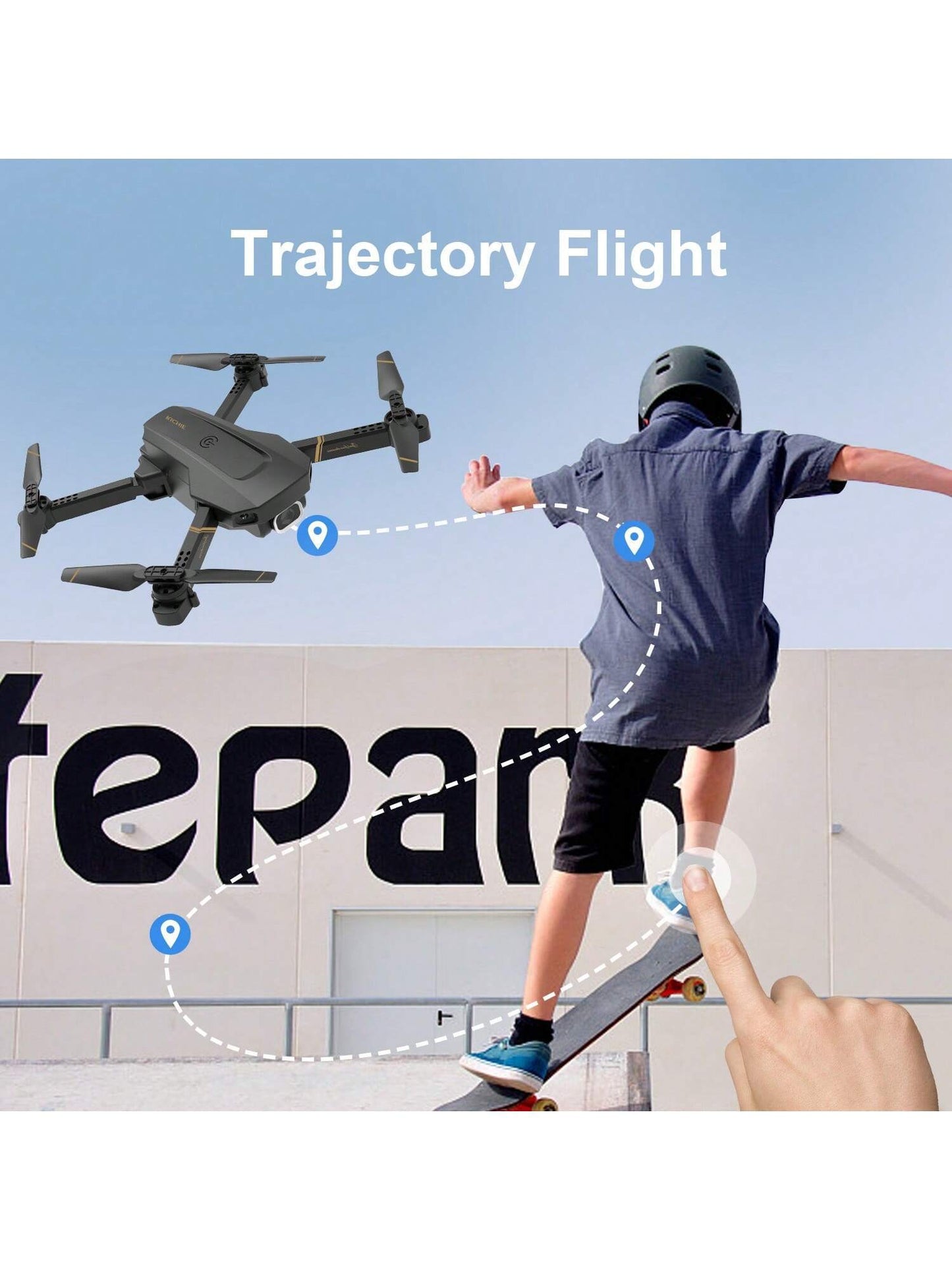 4DRC V4 Foldable Mini Drone With Camera 4K 1080P Hd