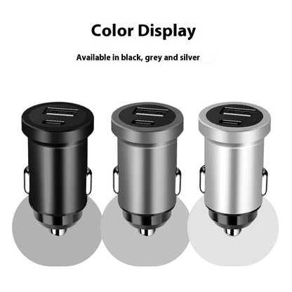 Mini Metal Car Phone Charger