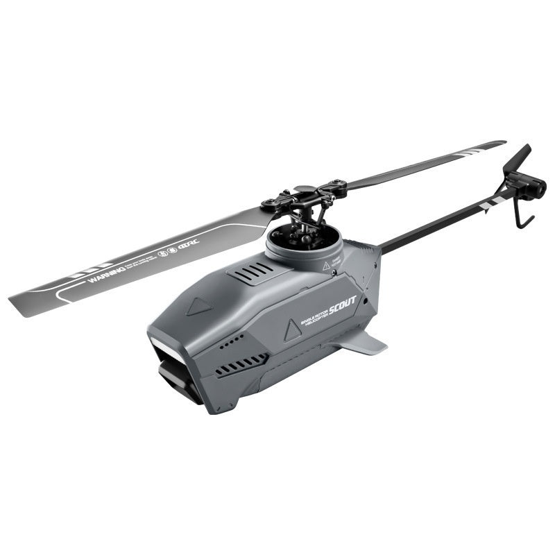 Four-channel Single Paddle Helicopter Drone