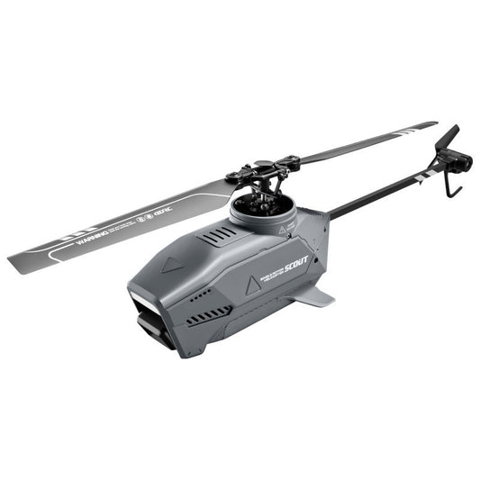 Four-channel Single Paddle Helicopter Drone