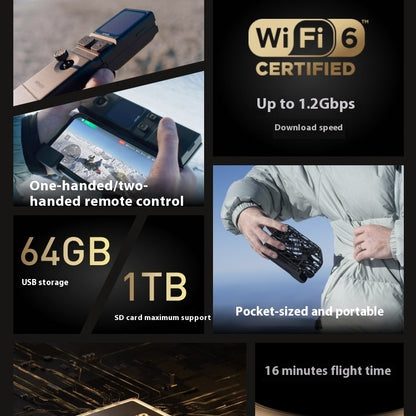 Outdoor Travel AI Smart Drone Camera HD