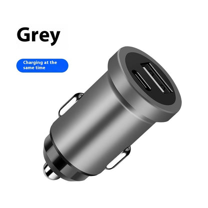 Mini Metal Car Phone Charger