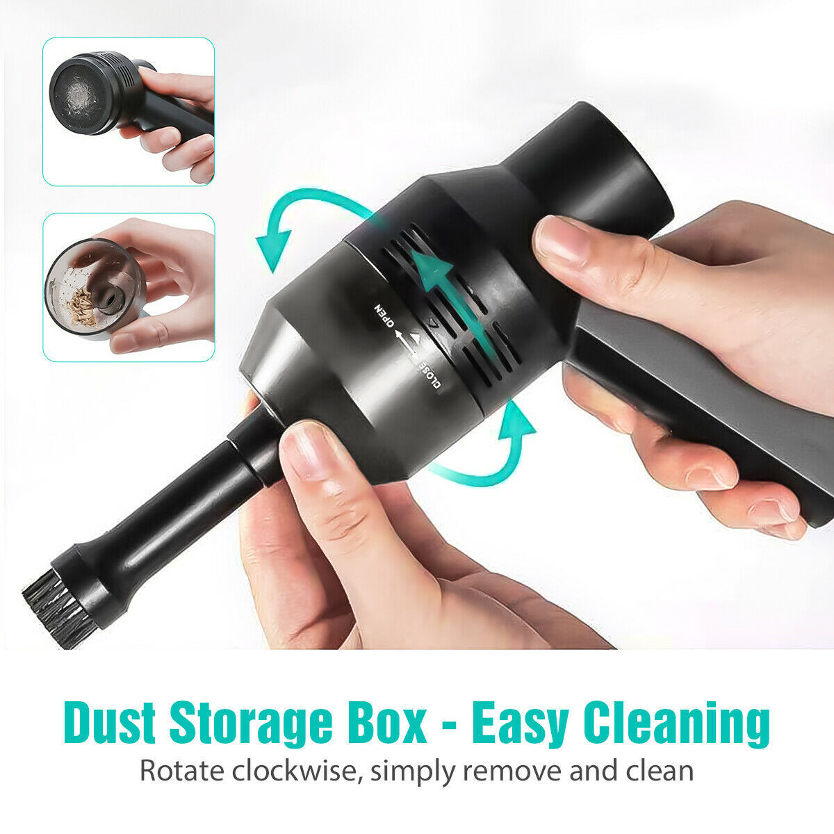 USB Keyboard Cordless Vacuum