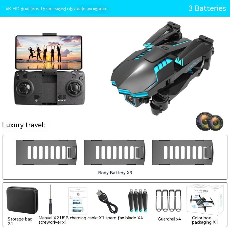 UAV 4K HD Aerial Photography Optical Flow Positioning Drone Camera