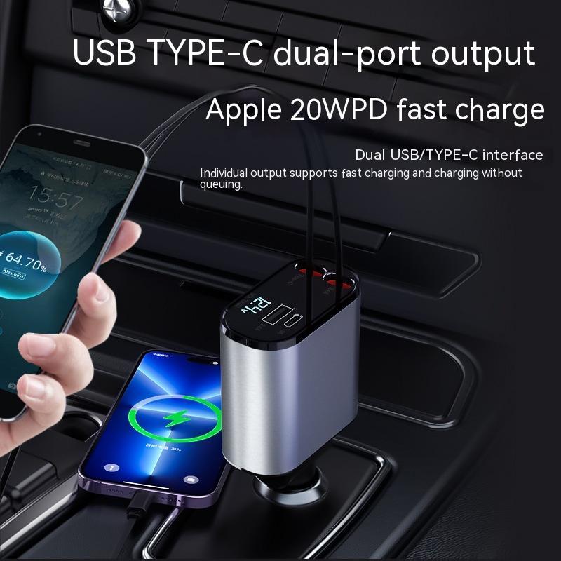 100W Super Fast Charging Car charger