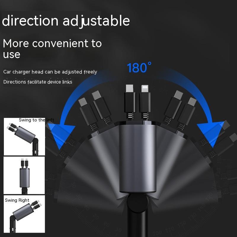 100W Super Fast Charging Car charger
