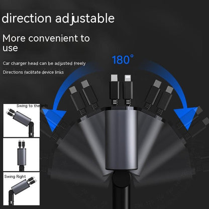 100W Super Fast Charging Car charger